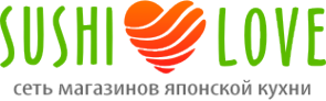 Логотип компании Sushi love