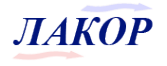 Логотип компании Лакор