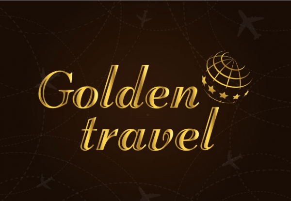 Логотип компании Турфирма Golden Travel